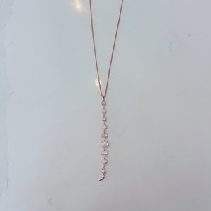 Kendra Scott Rose Gold long necklace